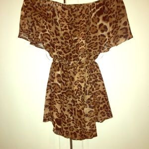 Cheetah Romper